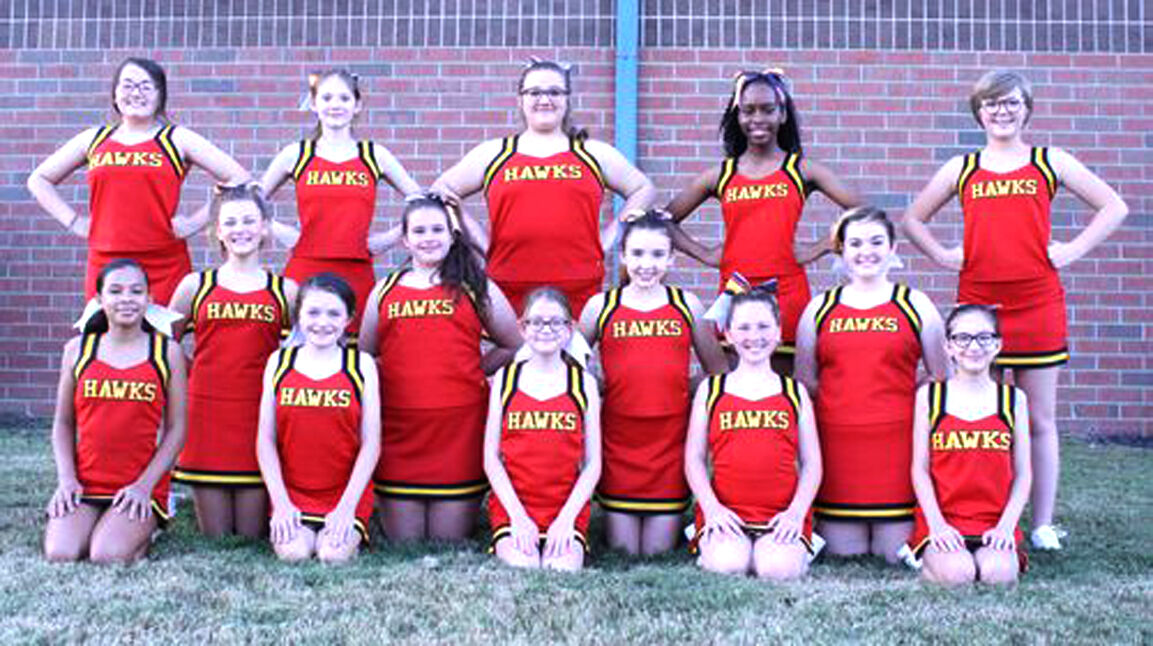 Hawks cheerleaders have that winning spirit